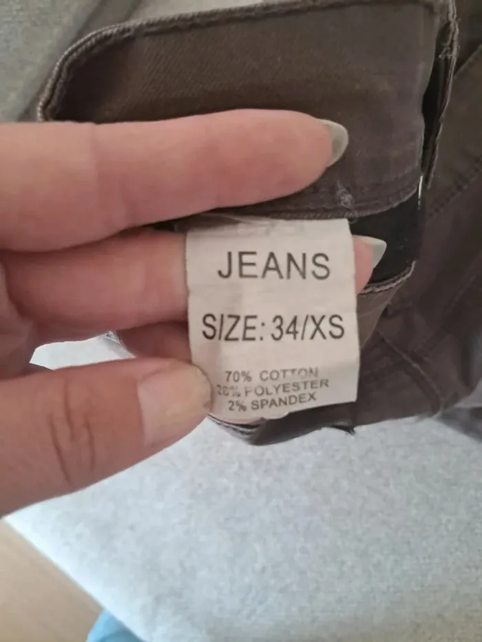 Jeans marrons xs - photo numéro 5