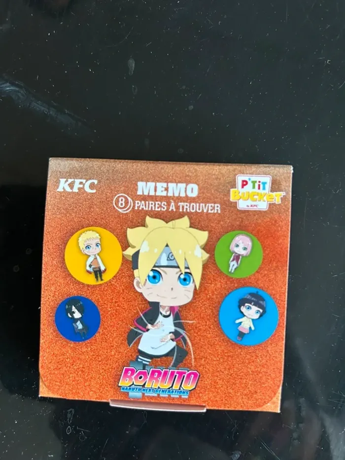 Mémo boruto kfc