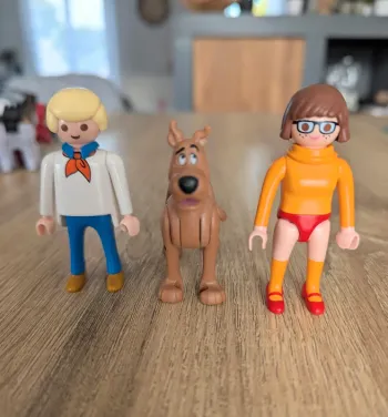 Lot de 3 figurines Scooby-Doo playmobil