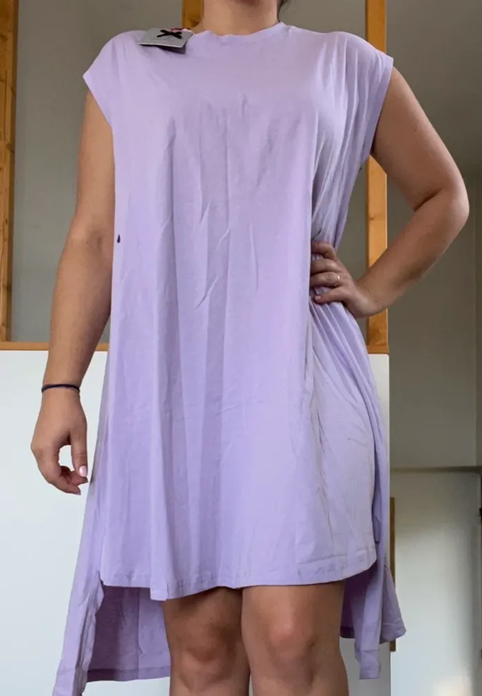 Robe casual lilas violet - photo numéro 4