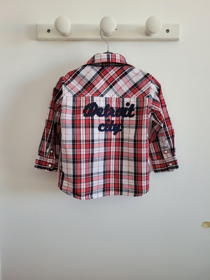 Chemise manches longues gemo 18 mois - photo numéro 4