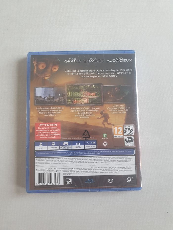 Oddworld soulstorm ps4 neuf - photo numéro 2