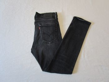 Jean femme Levi’s 510 Premium coupe skinny taper fit taille 42 W32 L30 noir (J274)