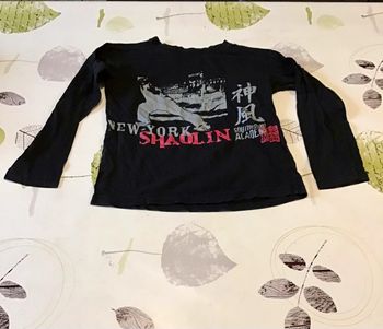 T Shirt manche longue taille 12 ans