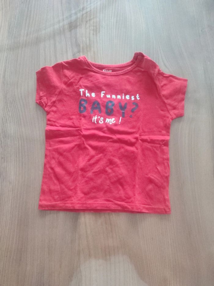 T-shirt manches courtes garçon 18 mois