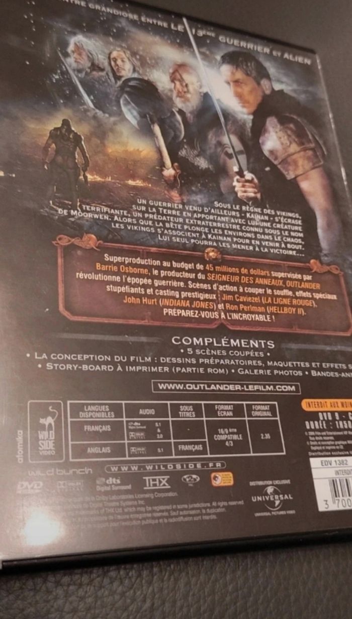 DVD outlander - photo numéro 2