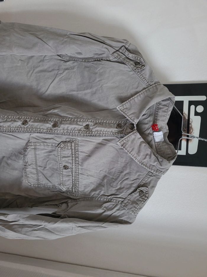 Chemise jeans gris - photo numéro 2