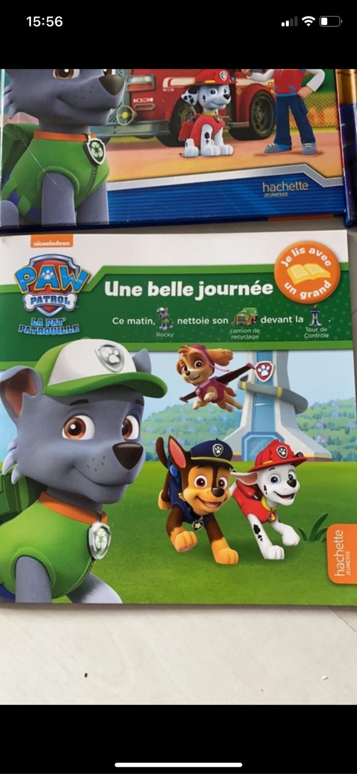 Lot 4 livres pat patrouille - photo numéro 4