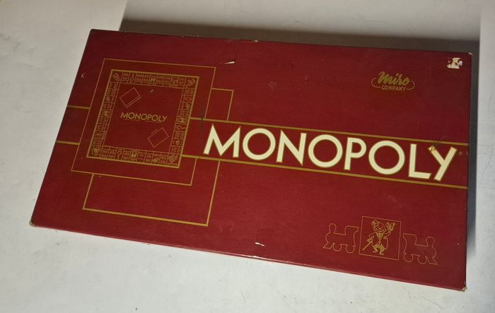 Ancien monopoly édition de luxe miro company 1961