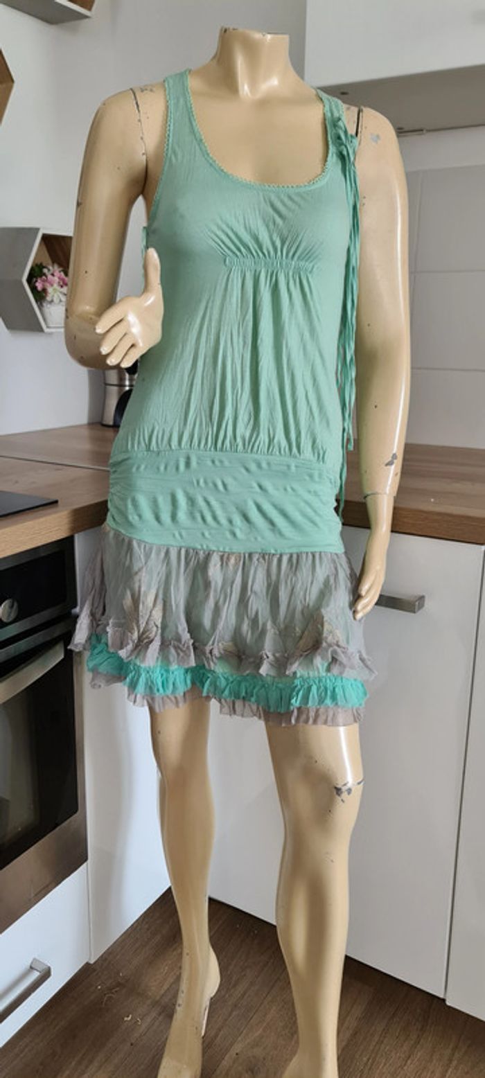 tres jolie robe d ete chili couture taille 40