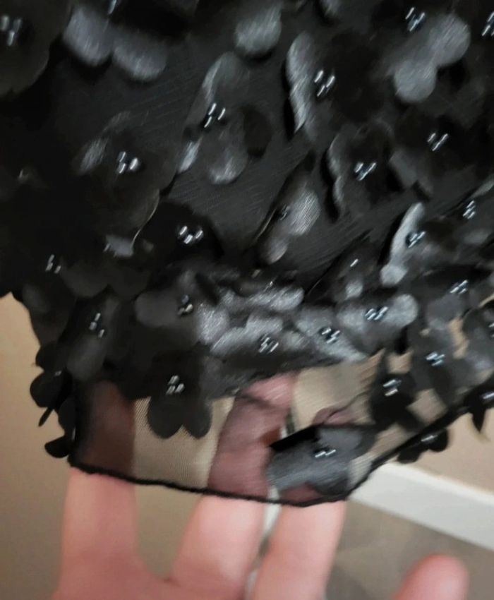Robe d'été fleurs et perles 36 - photo numéro 5