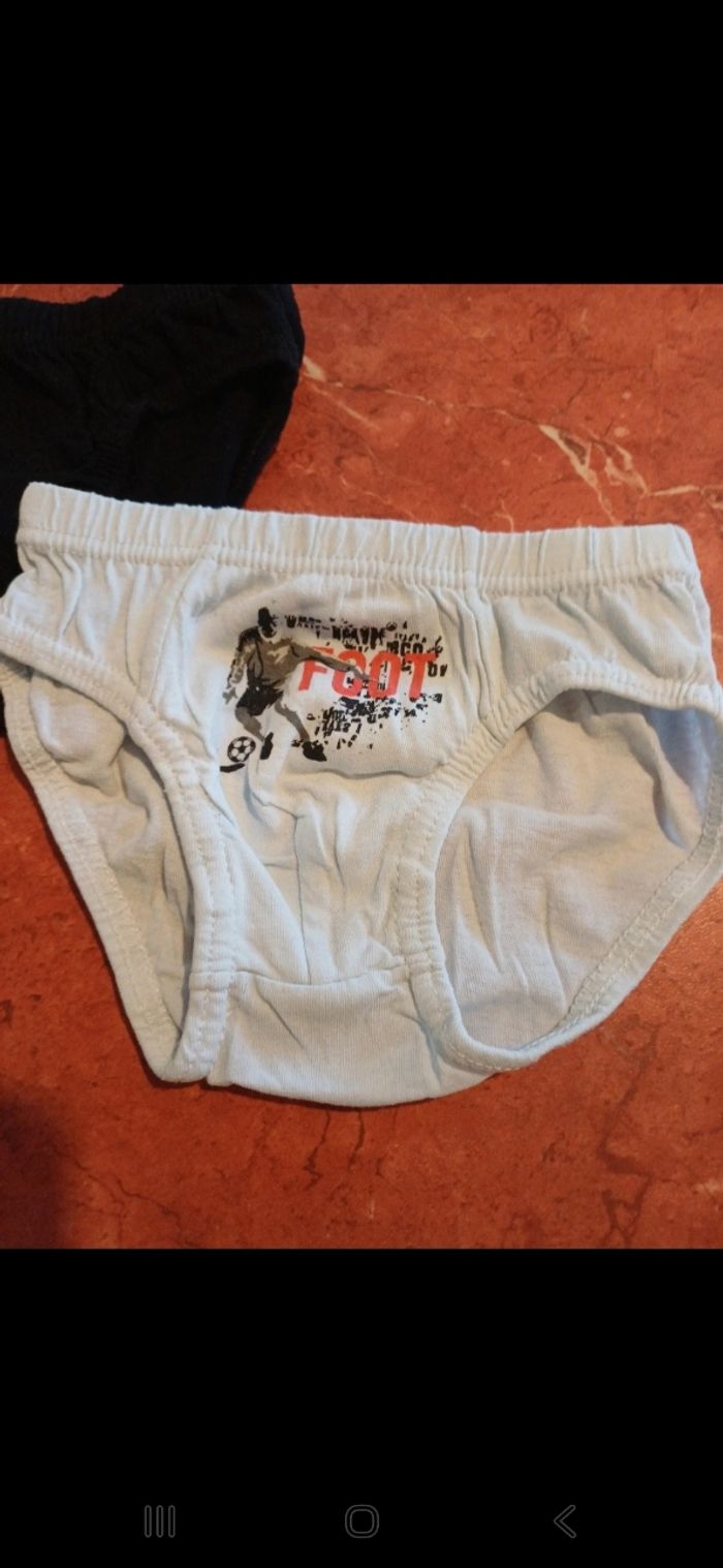 Lot de 2 slips garçon taille 4 ans - photo numéro 2