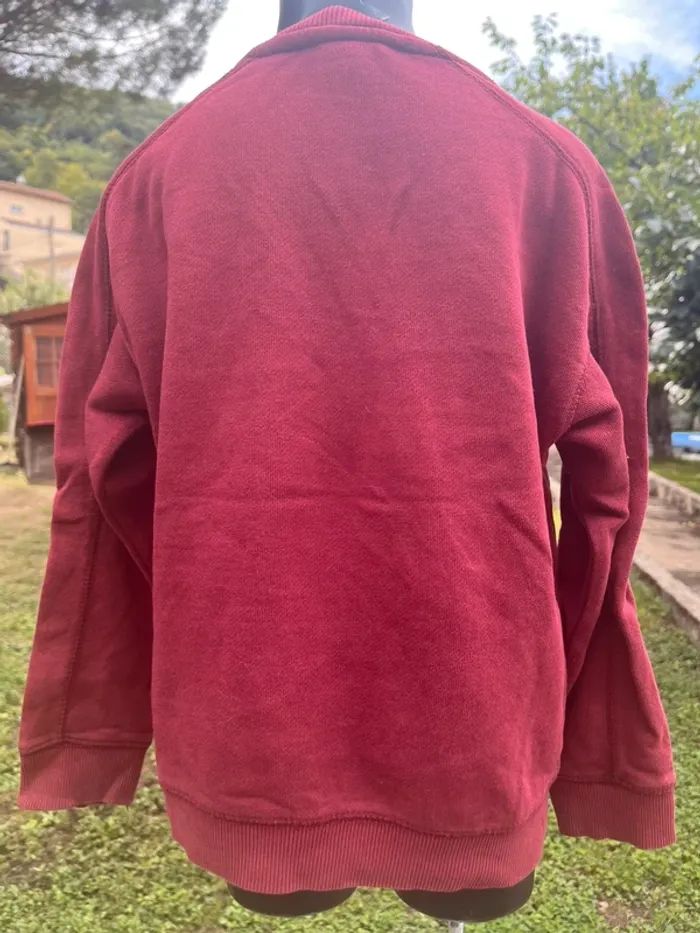 Pull bordeaux mango taille 7/8 ans - photo numéro 2