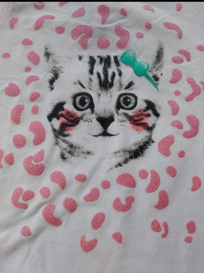 T-shirt chat - photo numéro 2