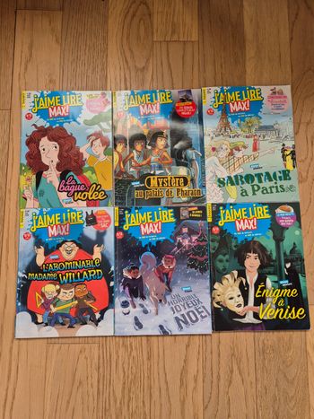 Lot 6 J'aime Lire Max 📚