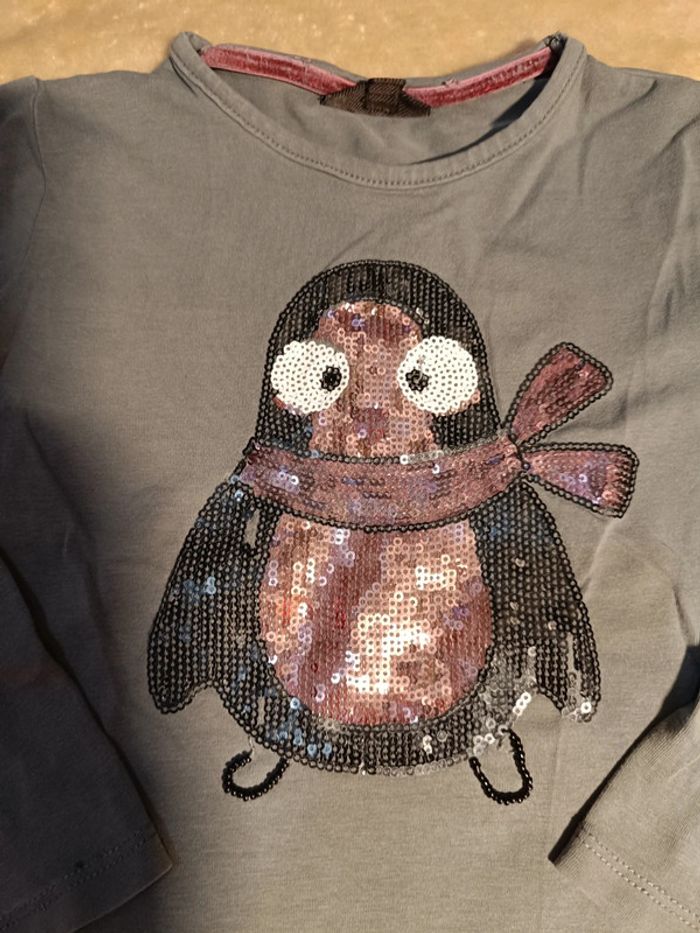 T-shirt pingouin 3 ans - photo numéro 2