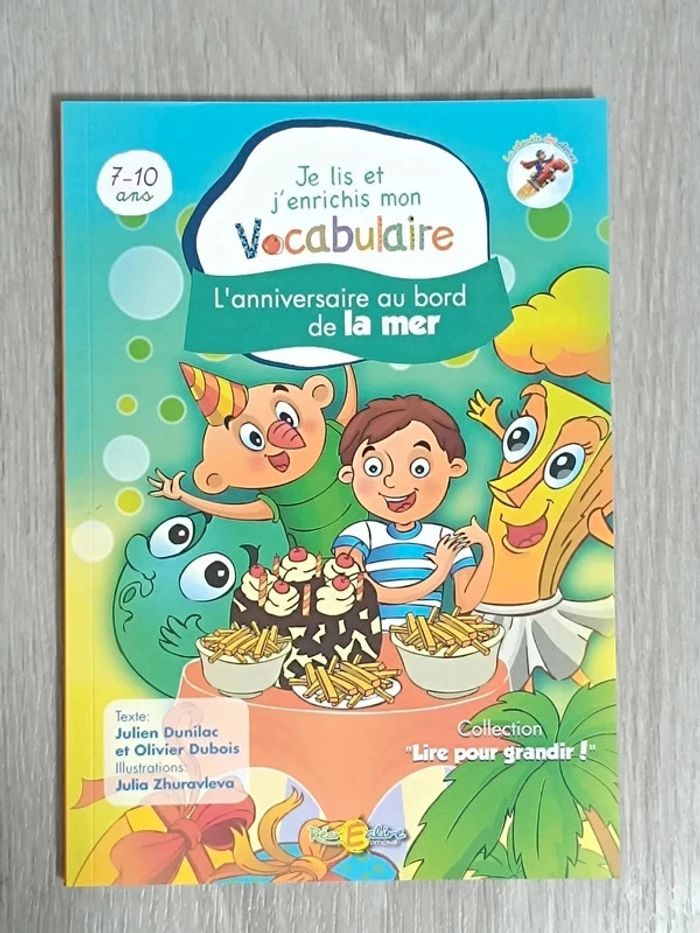 L'anniversaire au bord de la mer - Premières lectures Les Alphas CE1 - photo numéro 2