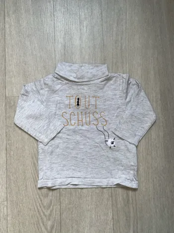 Pull col roulée 6mois