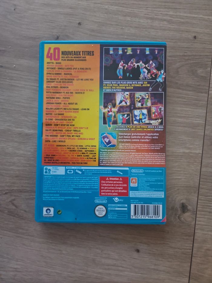 just dance 2017 Nintendo wii u - photo numéro 2