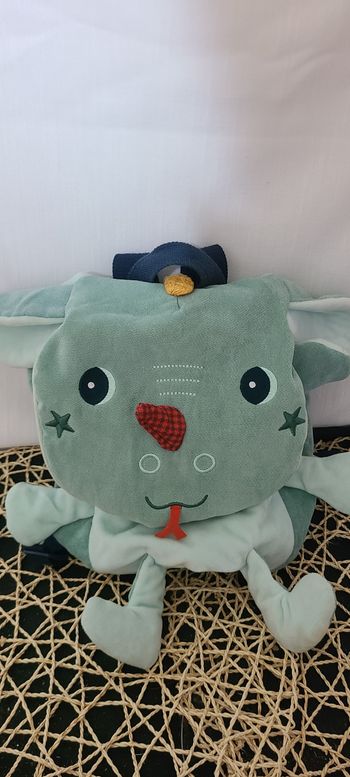 Sac à dos doux Joe le dragon lilliputiens