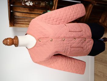 Veste Matelassée Vieux Rose Lili & Lala 100% Coton Fermeture Boutonnée | S Femme