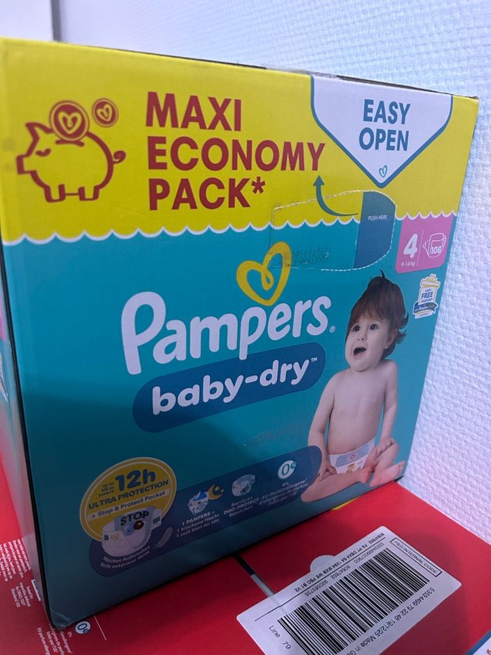 Couche Pampers taille 4 - photo numéro 3