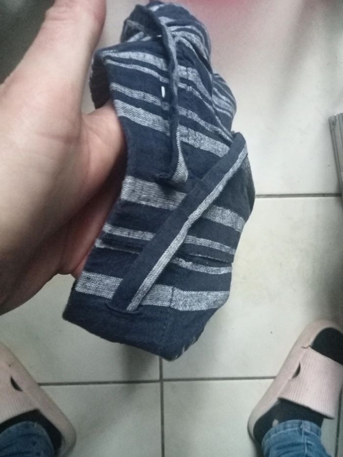 Short rayé fluide  47% cotton - photo numéro 7