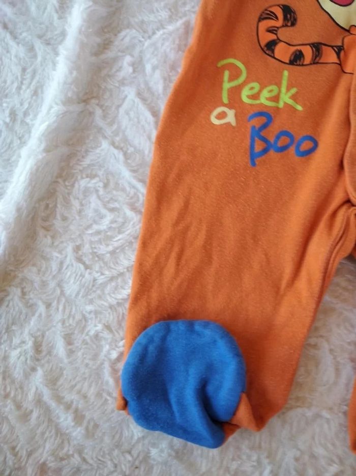 Pyjama grenouillère été léger Garçon 3/6 mois Tigrou Disney Baby 100% coton - photo numéro 6