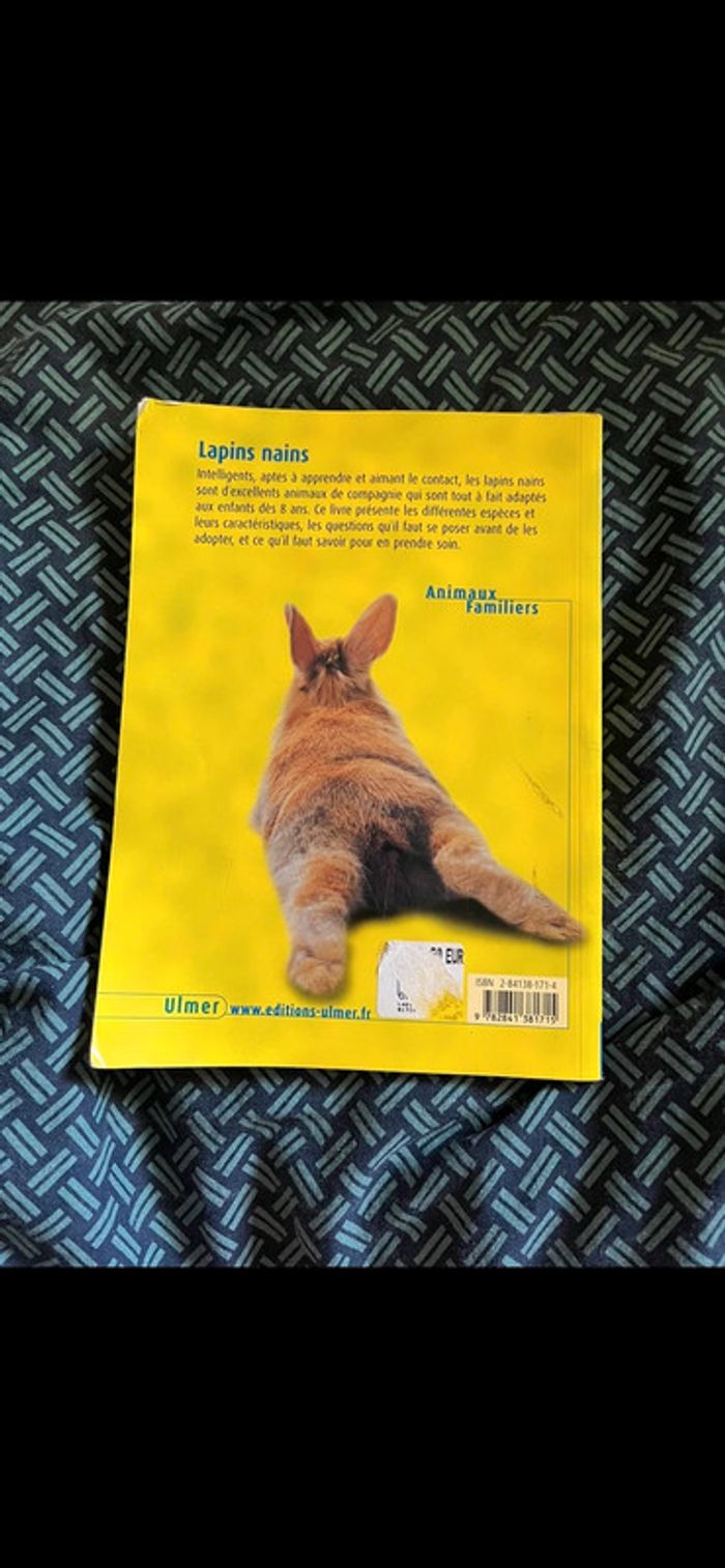 Livre sur le lapin - photo numéro 2