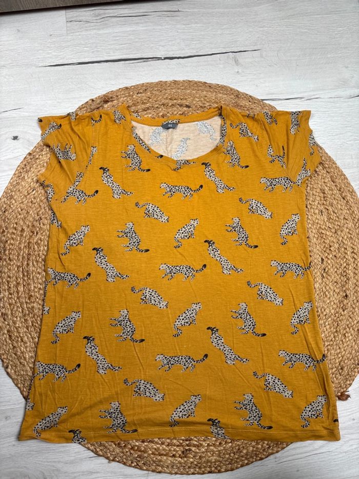 T-shirt motif léopard - photo numéro 4