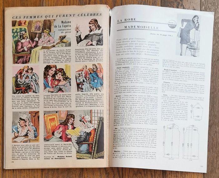 Ancien magazine Modes et travaux 1964 avec 3 patrons + supplément n°758 vintage - photo numéro 17