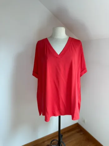 Superbe Blouse fluide neuve Violeta par Mango xxl 52 54