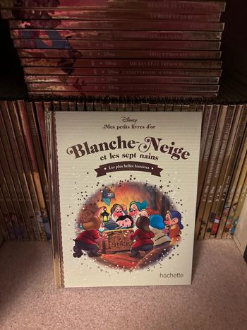 Livre Disney, mes petits livres d’or, Blanche-Neige et les sept nains