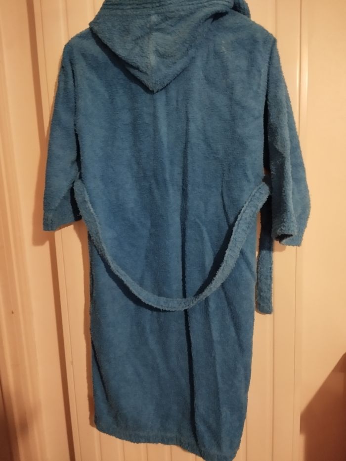 Peignoir de bain en éponge avec capuche - photo numéro 4