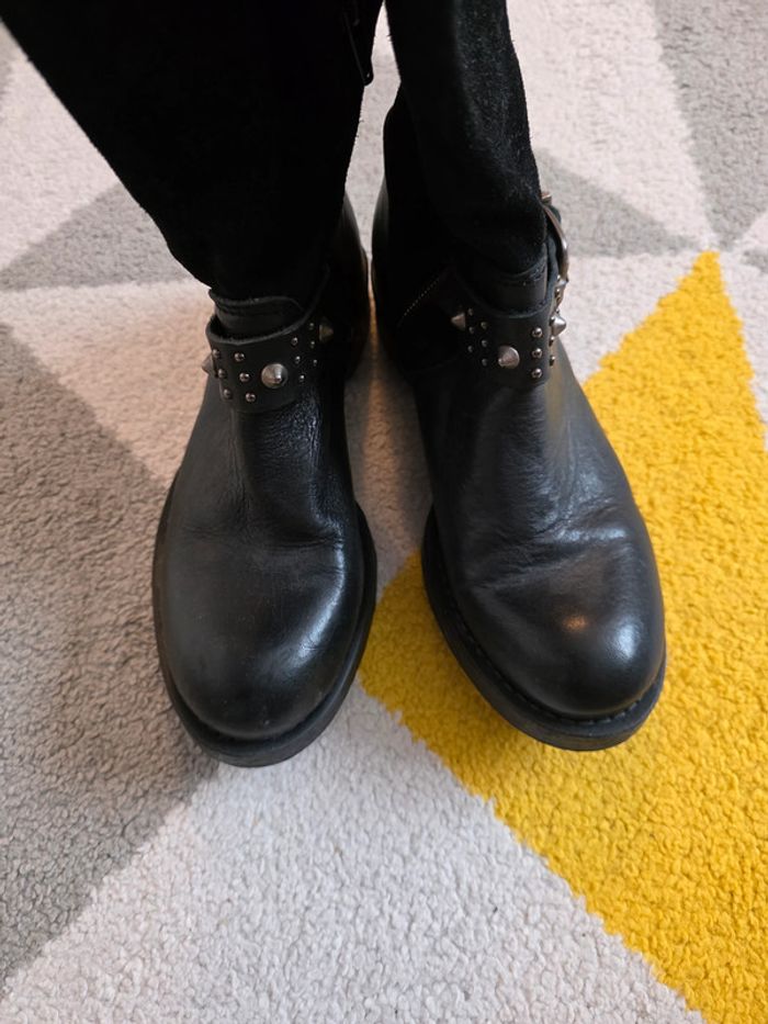 Bottines en cuir Cable Taille 37 - photo numéro 2