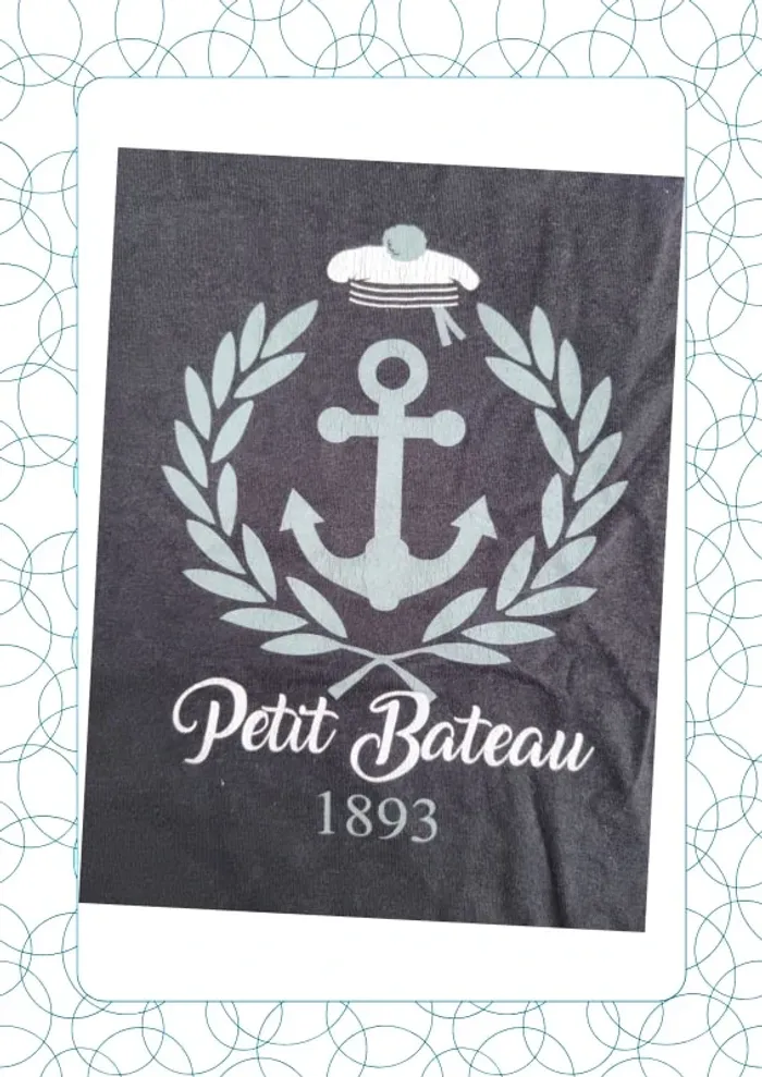 Tee shirt manches courtes 8 ans Petit Bateau - photo numéro 2