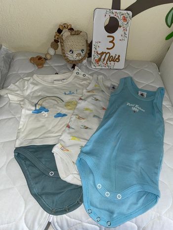 Lot de 3 bodies été