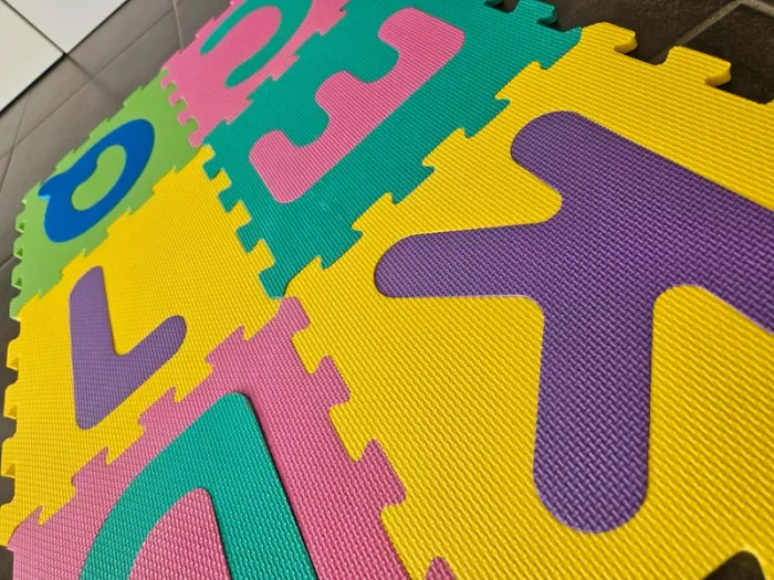 Tapis de jeu puzzle lettre 36 dalles - photo numéro 4