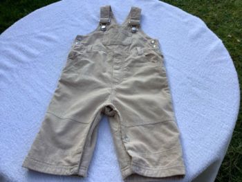 Salopette beige 12 mois