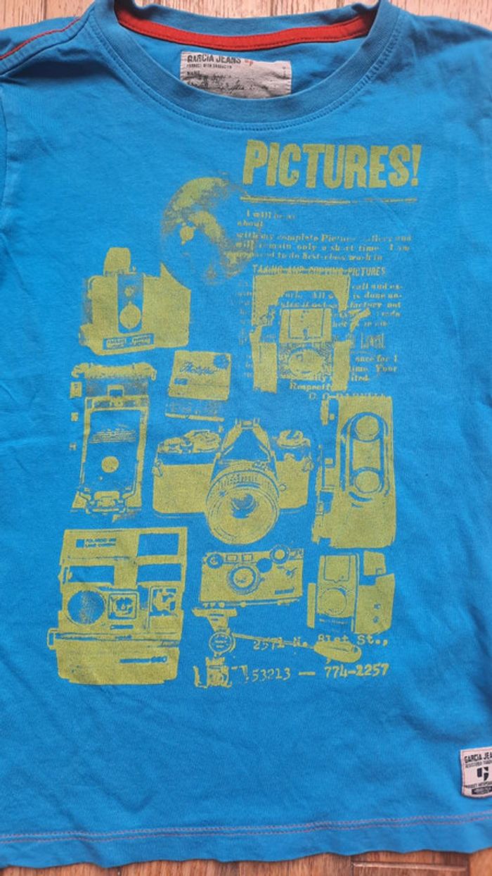 Tee shirt garcia jeans 10 ans - photo numéro 2