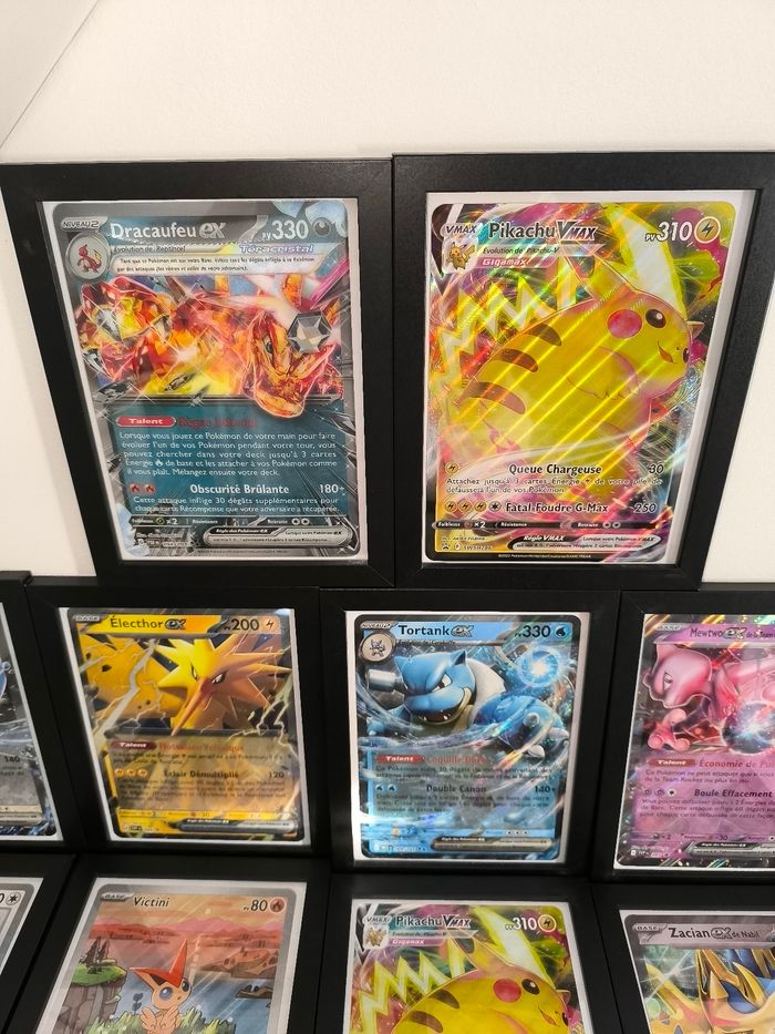 Cadre + carte pokémon officiel - photo numéro 6
