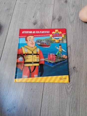 Livre Sam le pompier