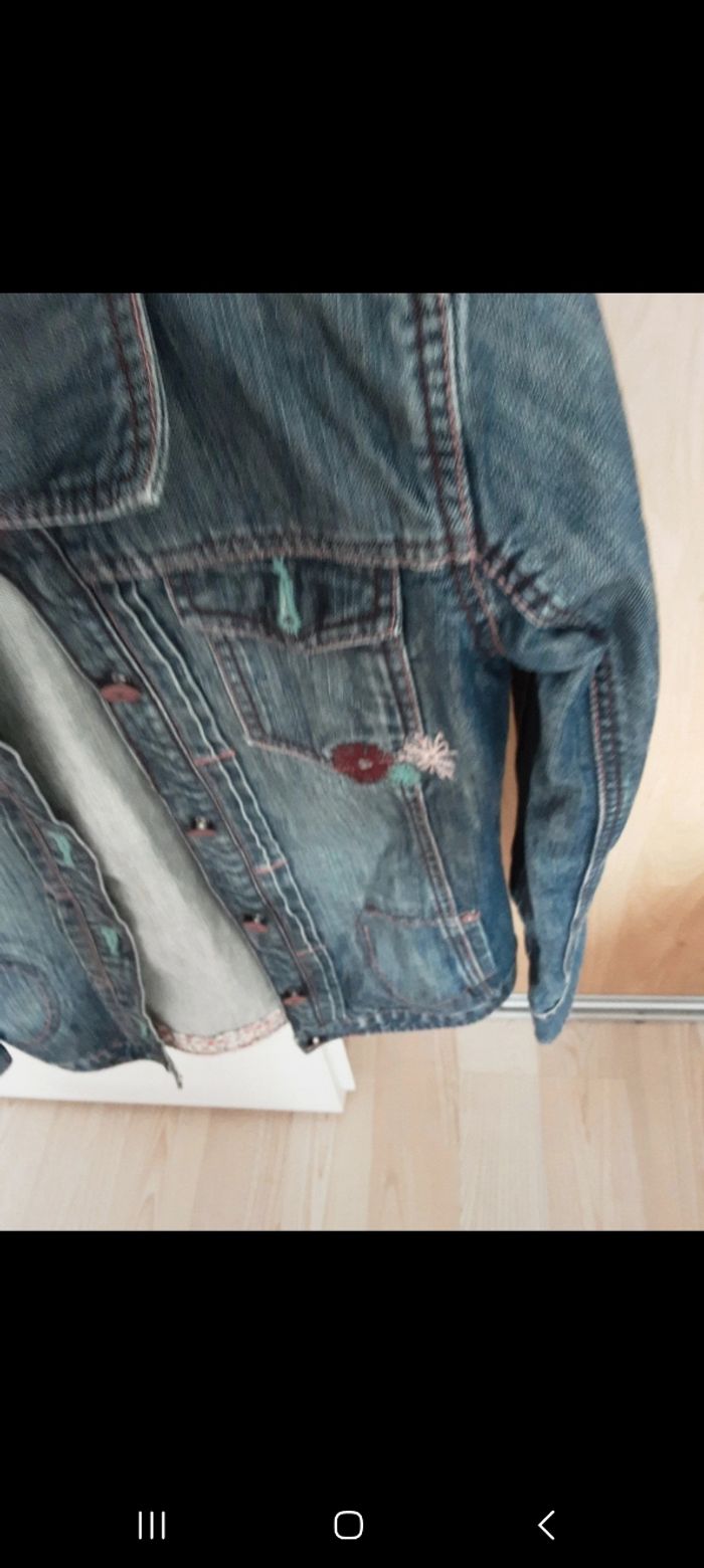 Blouson en jean fille - photo numéro 2