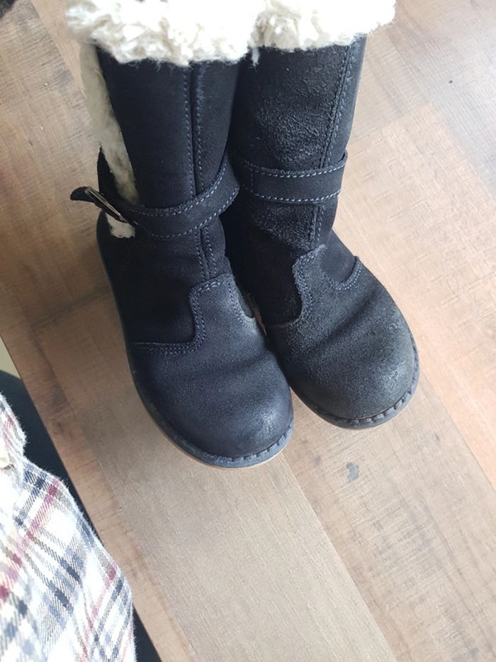 Botte fille cuir - photo numéro 6