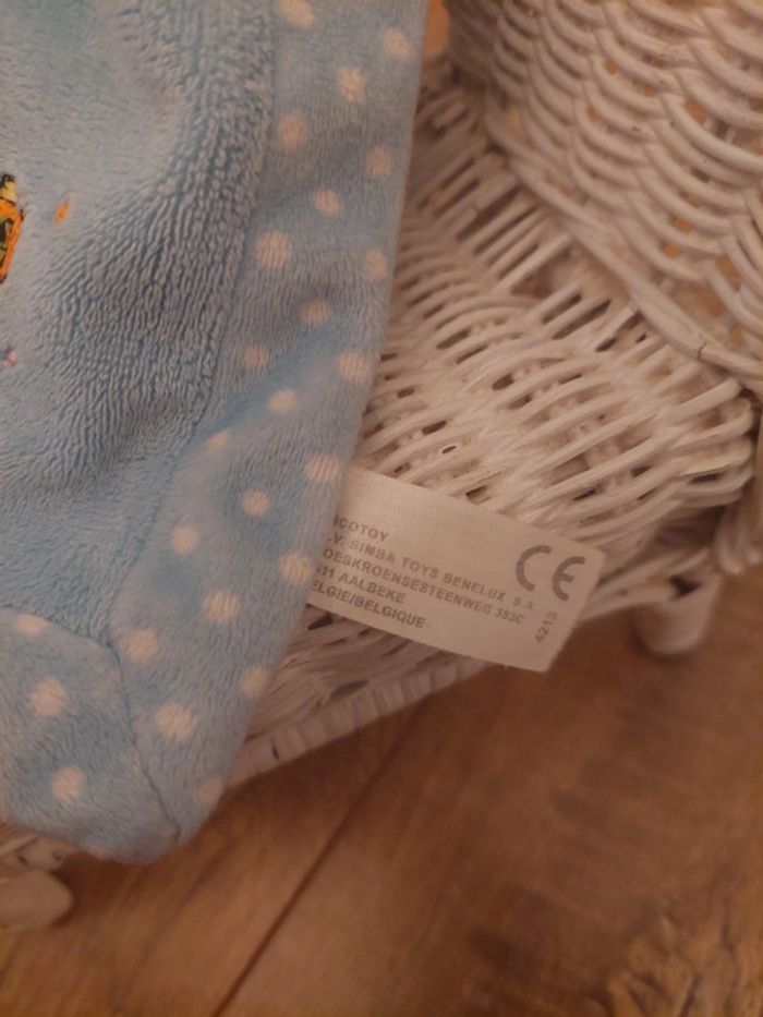 Doudou plat Mickey Nicotoy - photo numéro 4