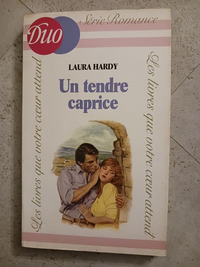 livre Duo un tendre caprice Laura Hardy