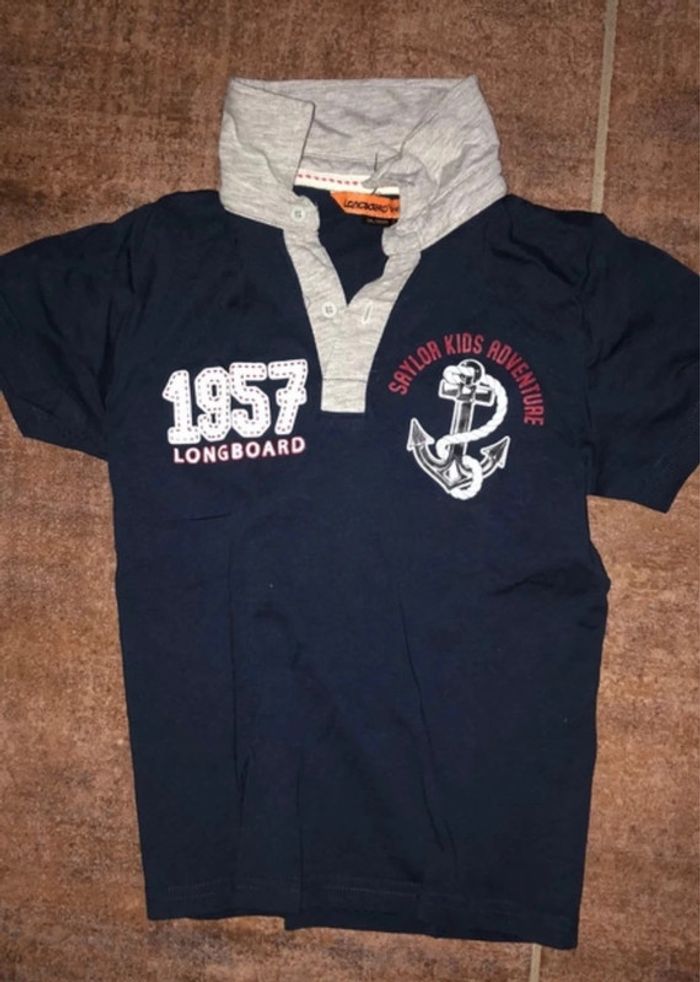 Lot 2 tee-shirts 6 ans manches courtes - photo numéro 3