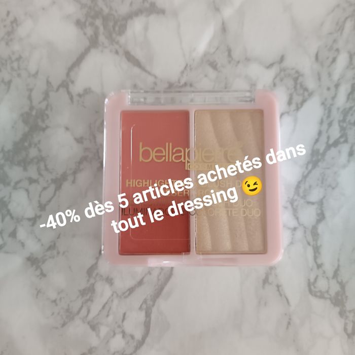 Bellapierre highlighter et blush duo - photo numéro 1