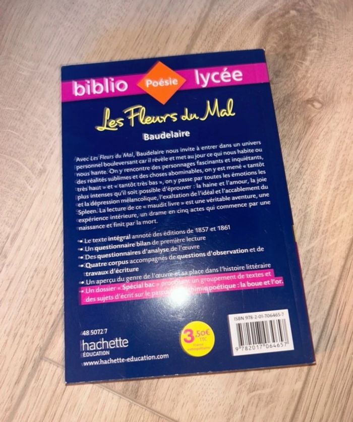 Livre « Les fleurs du mal » - photo numéro 2