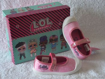 Ballerines roses/blanches LOL Surprise neuves pour Fille Pointure : 25